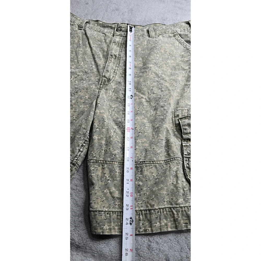 Levis Vintage 1996 Camo Cargo Shorts Mens Size 42 6 Pocket White Labe 11
